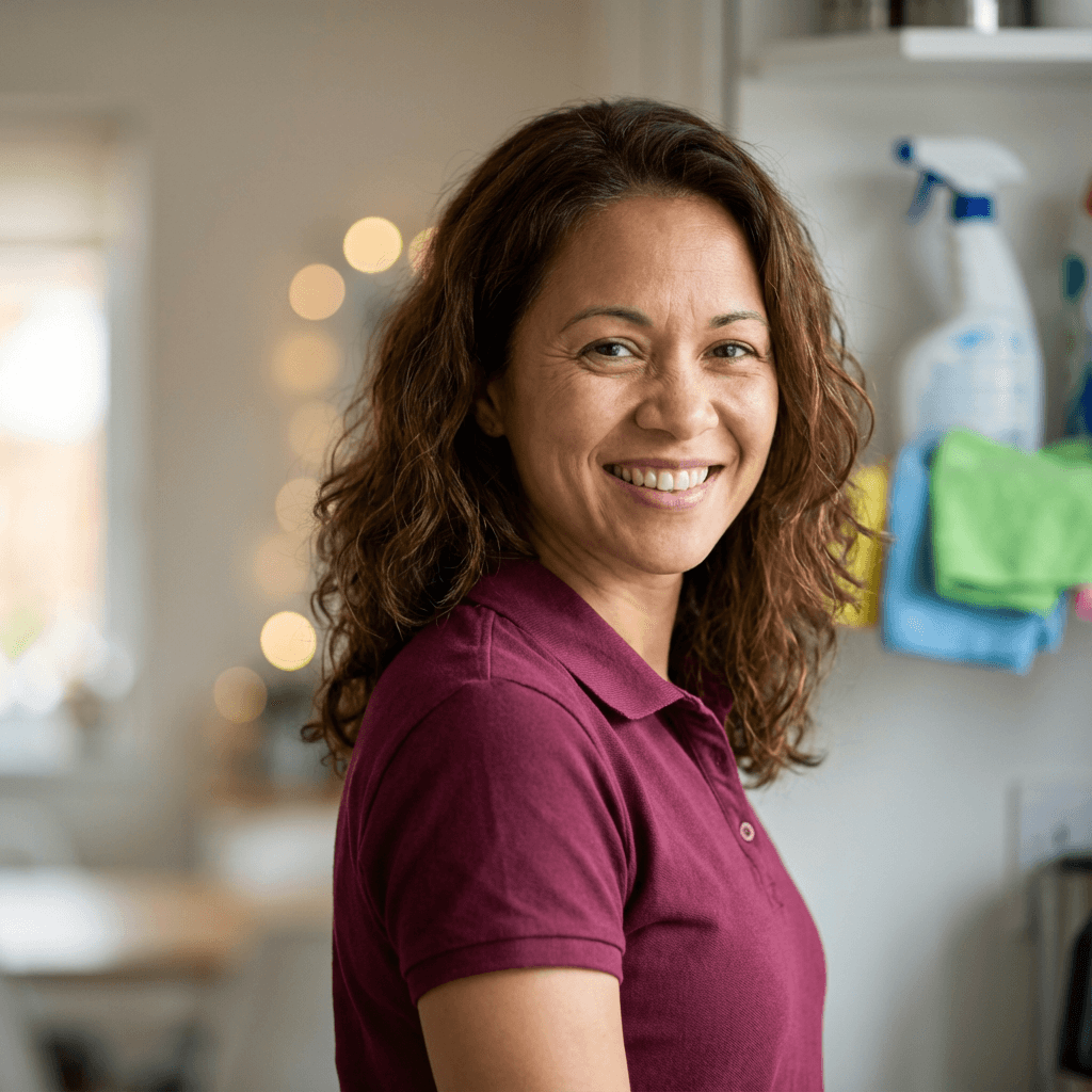 Sarah Mitchell, relocating professional